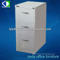Three drawer vertical filing cabinet/metal file cabinet